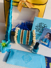 Sky Blue Theme Eidi Golden bag