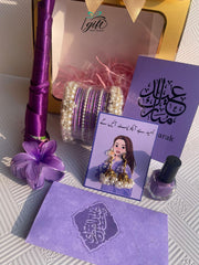 Lilac Theme Eidi Golden Bag