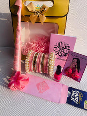 Light Pink Theme Eidi Golden bag