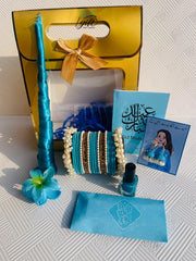 Sky Blue Theme Eidi Golden bag