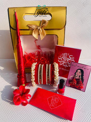 Red Theme Eidi Golden bag